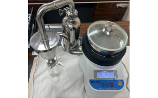 Navector Mini Negative Pressure Airflow Sifter: Prevents Agglomeration, Increases Efficiency, and Offers a Precise Screening Solution